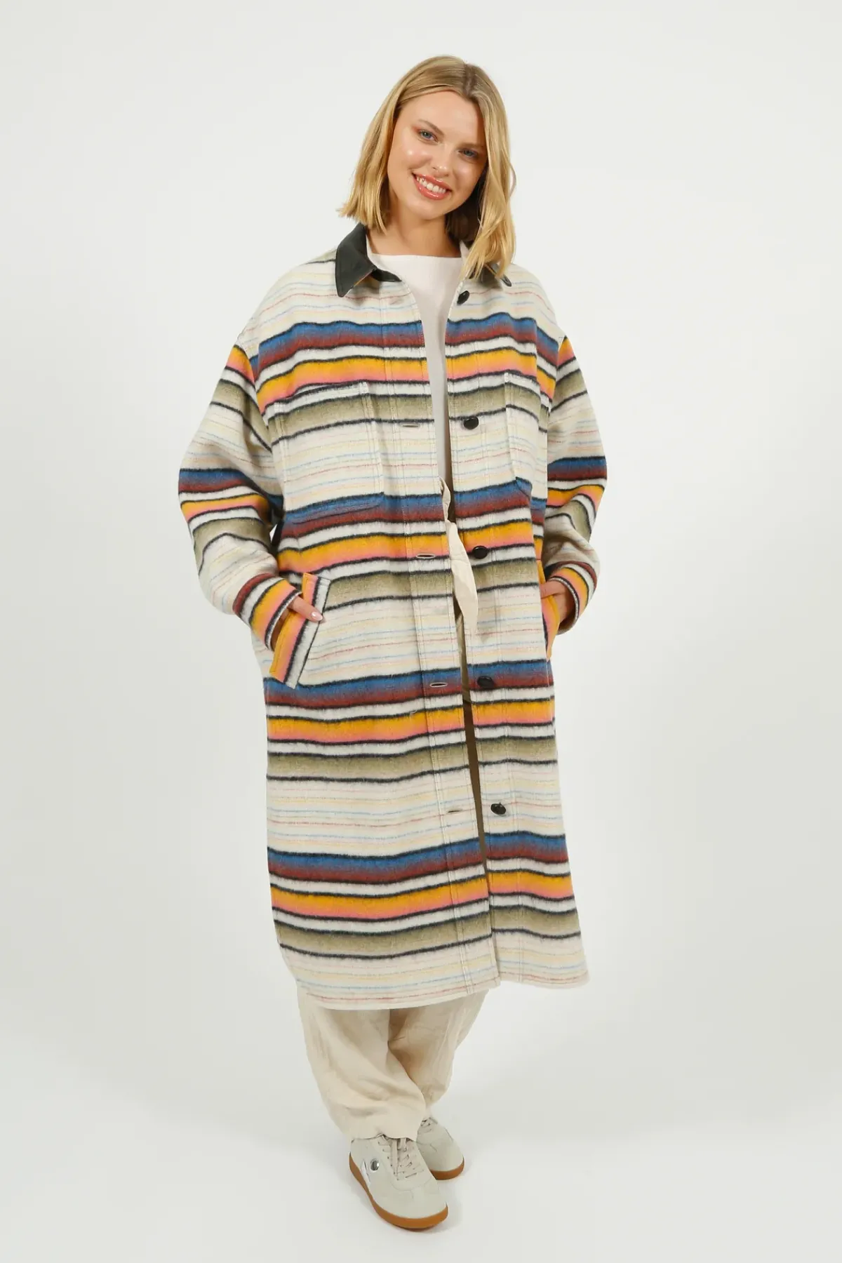 Marant Etoile IM Djila Coat in Multi