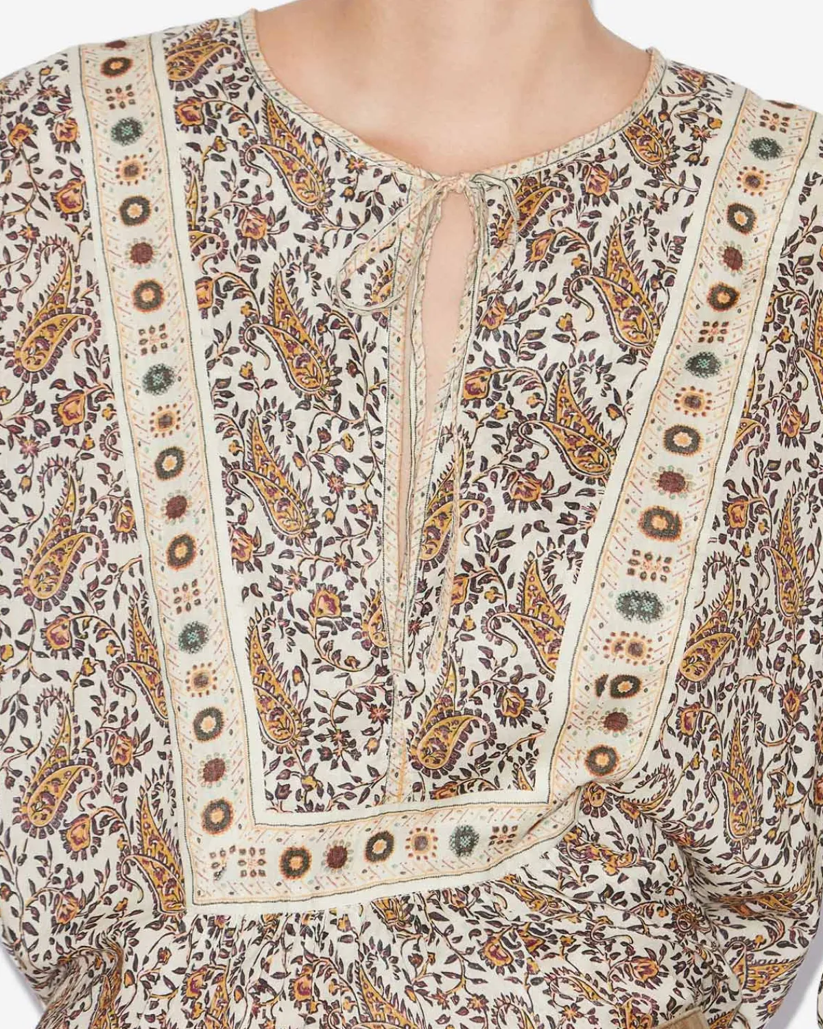 Marant Etoile IM Gayle Blouse in Ecru