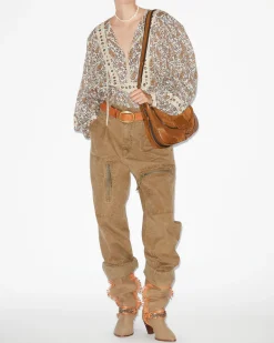 Marant Etoile IM Gayle Blouse in Ecru