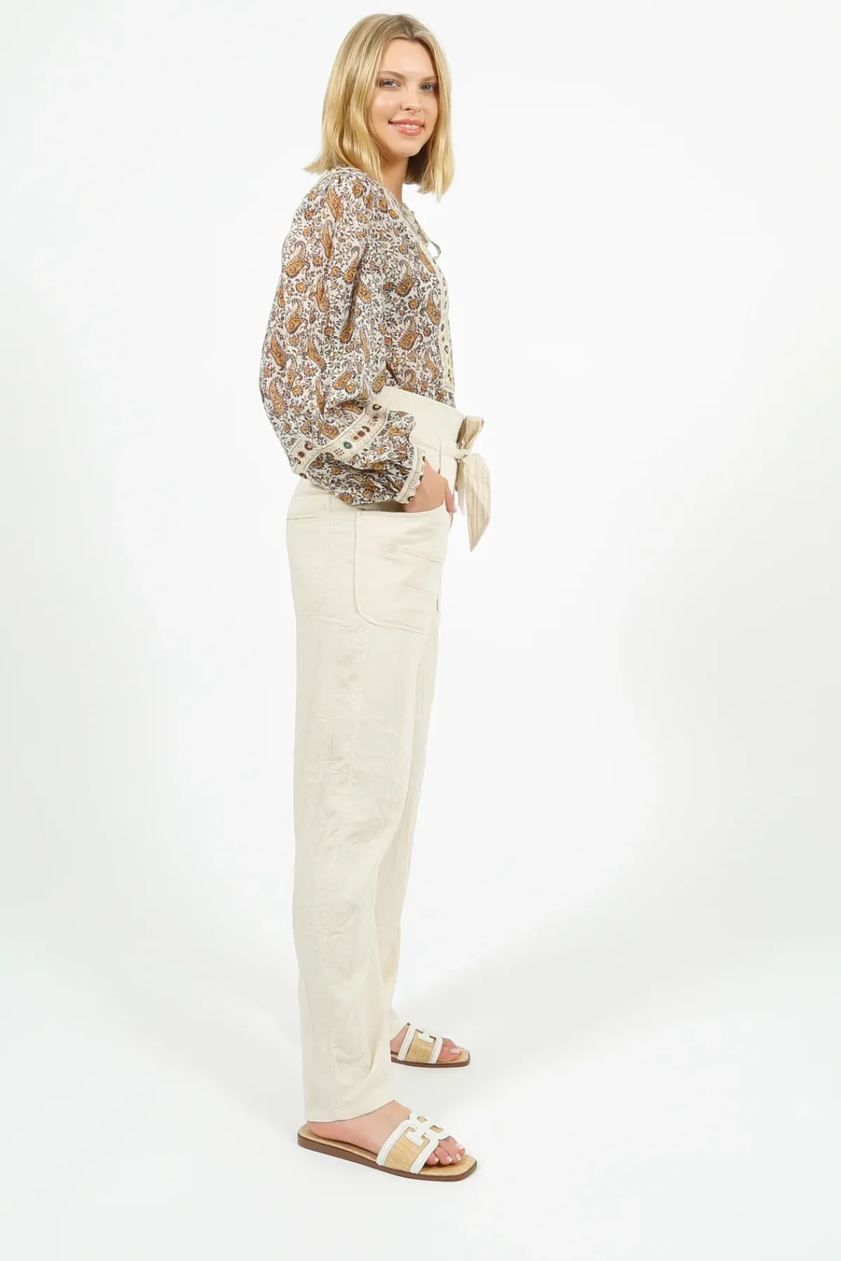 Marant Etoile IM Gayle Blouse in Ecru