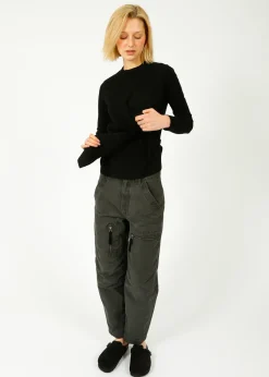 Marant Etoile IM Kelyane Trouser in Faded Black