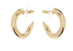 Isabel Marant IM Links Mini Hoops in Gold