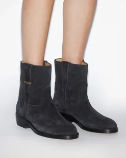 Isabel Marant IM Lylie Boot in Faded Black