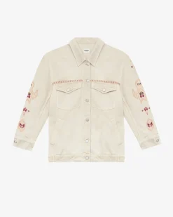 Marant Etoile IM Manona Jacket in Ecru