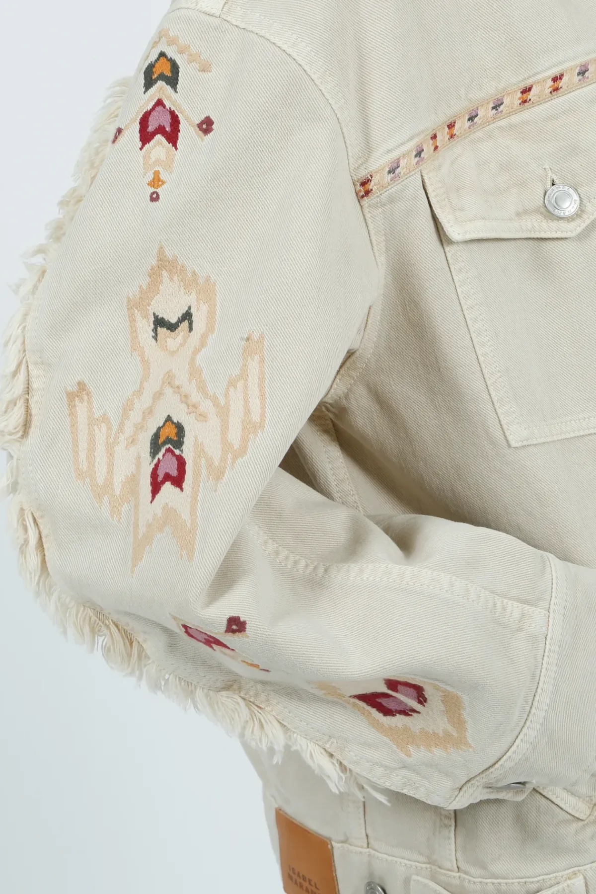 Marant Etoile IM Manona Jacket in Ecru