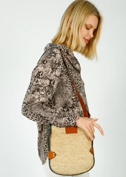 Isabel Marant IM Mini Bayia Bag in Natural, Cognac