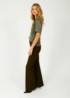 Joseph Tafira Pant in Hass Avocado