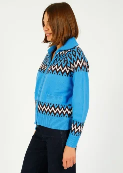 Jumper 1234 JU Ski Zip Up in Sky