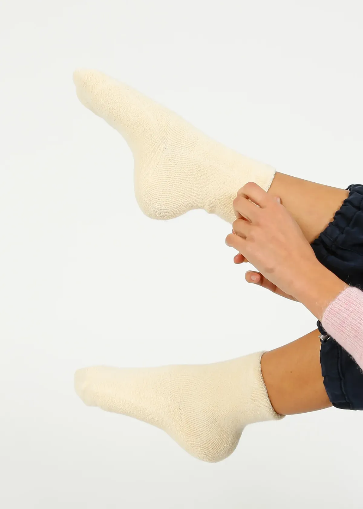 Le Bon Shoppe LBS Cloud Socks in Ecru