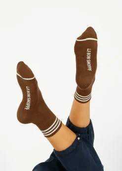 Le Bon Shoppe LBS Girlfriend Socks in Mahogany