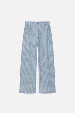Louise Misha LM Abuela Trousers in Blue Onda Stripes