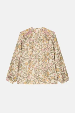 Louise Misha LM Jeanne Shirt in Cream Mimosa Spring