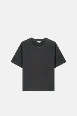 Louise Misha LM Lauriane Tee in Charcoal