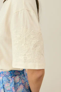 Louise Misha LM Lauriane Tee in Cream