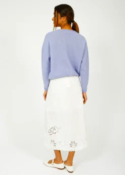 Louise Misha LM Paola Skirt in White