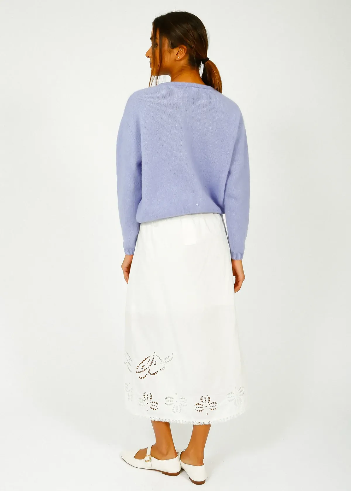 Louise Misha LM Paola Skirt in White