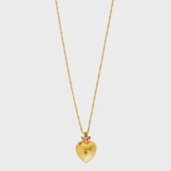 Leticia Ponti LP SA185 Heart Medallion on Chain