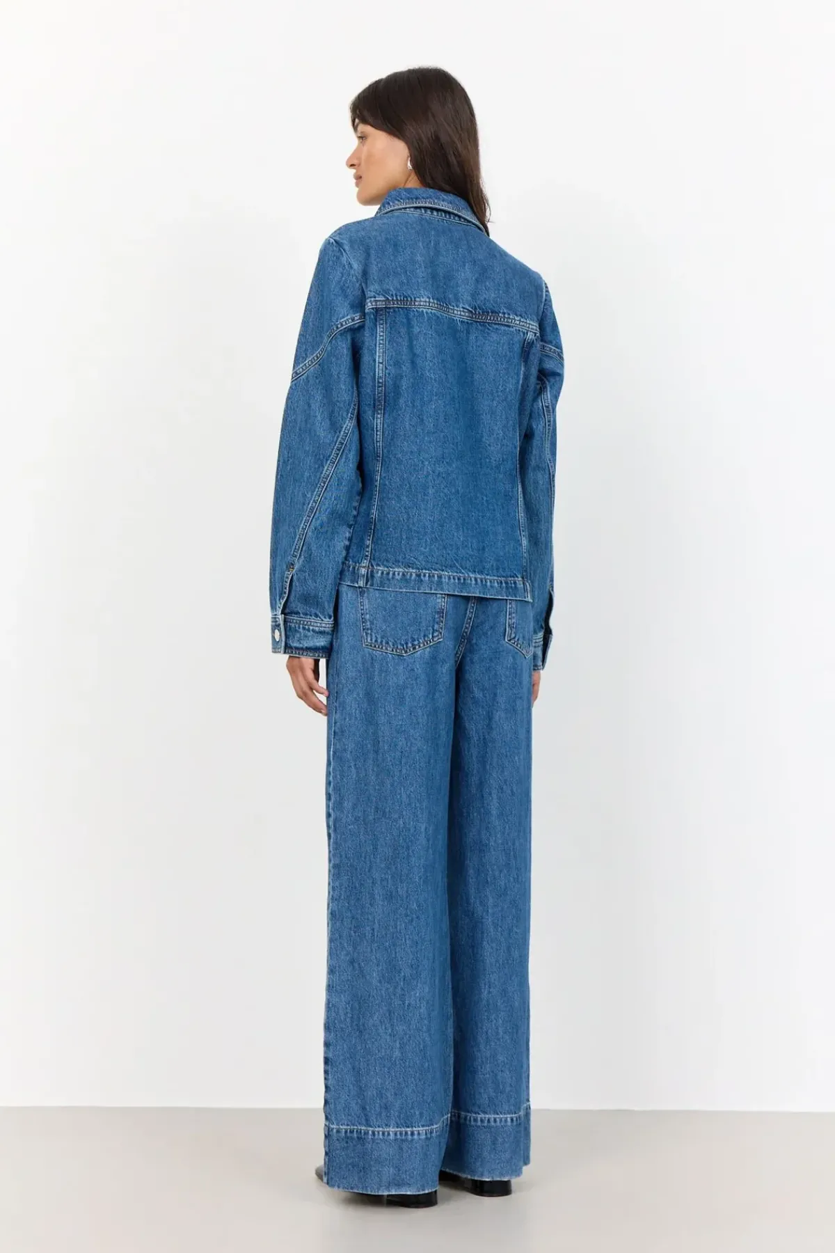 Levete Room LR Frilla Denim Jacket