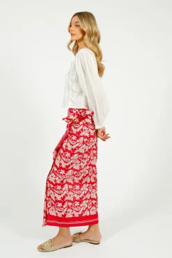 Maison Hotel MAISON H Marina Skirt in Tabasco