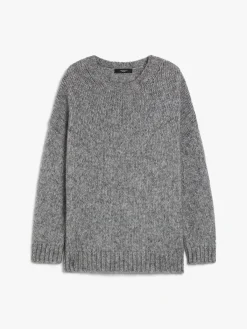 Weekend MaxMara MM Antony Lurex Knit in Silver