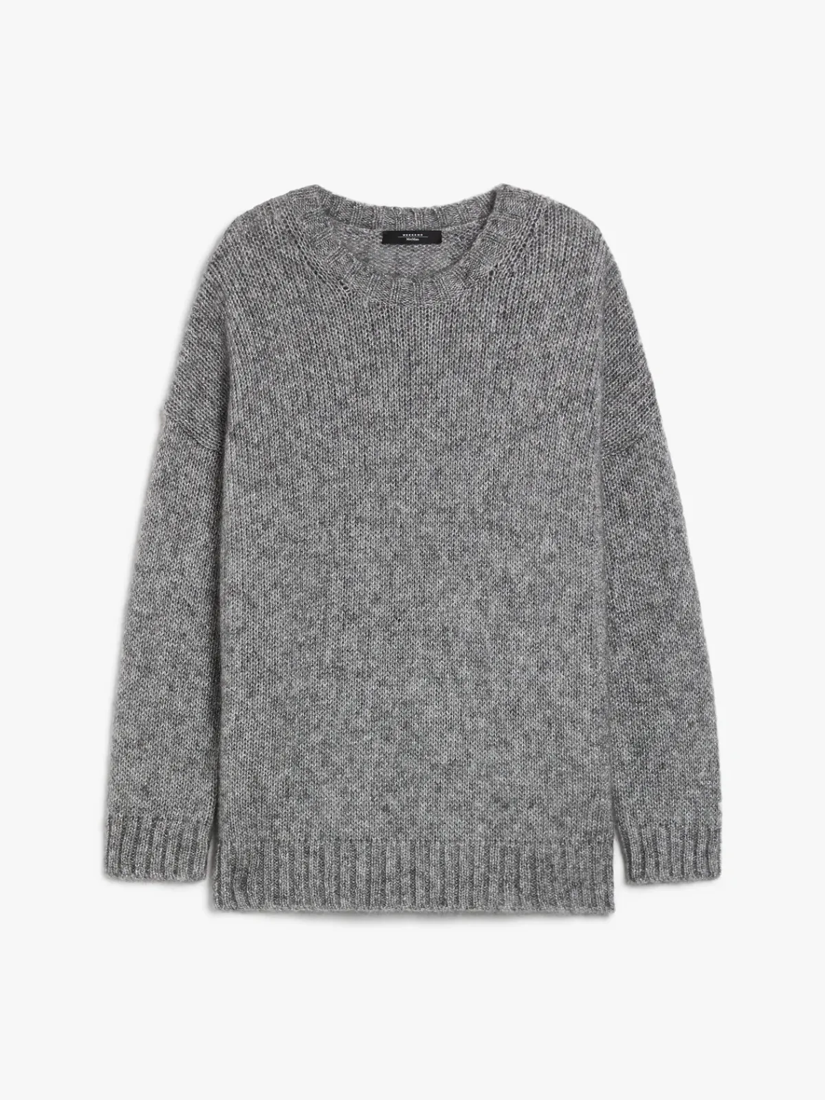 Weekend MaxMara MM Antony Lurex Knit in Silver