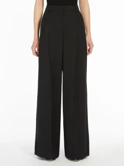 Weekend MaxMara MM Baiocco Tux Trousers in Black