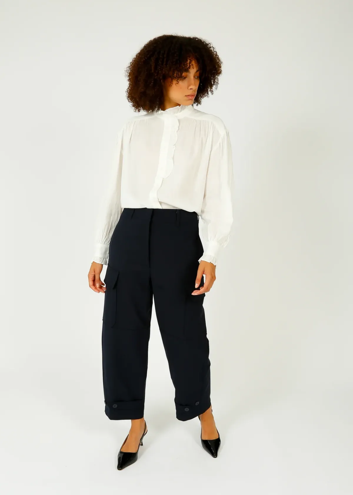 Weekend MaxMara MM Boris Trousers in Navy
