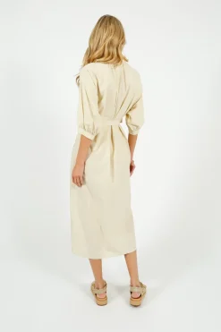 Weekend MaxMara MM Catone Dress in Ivory