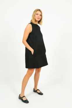 Weekend MaxMara MM Racer Dress in Black