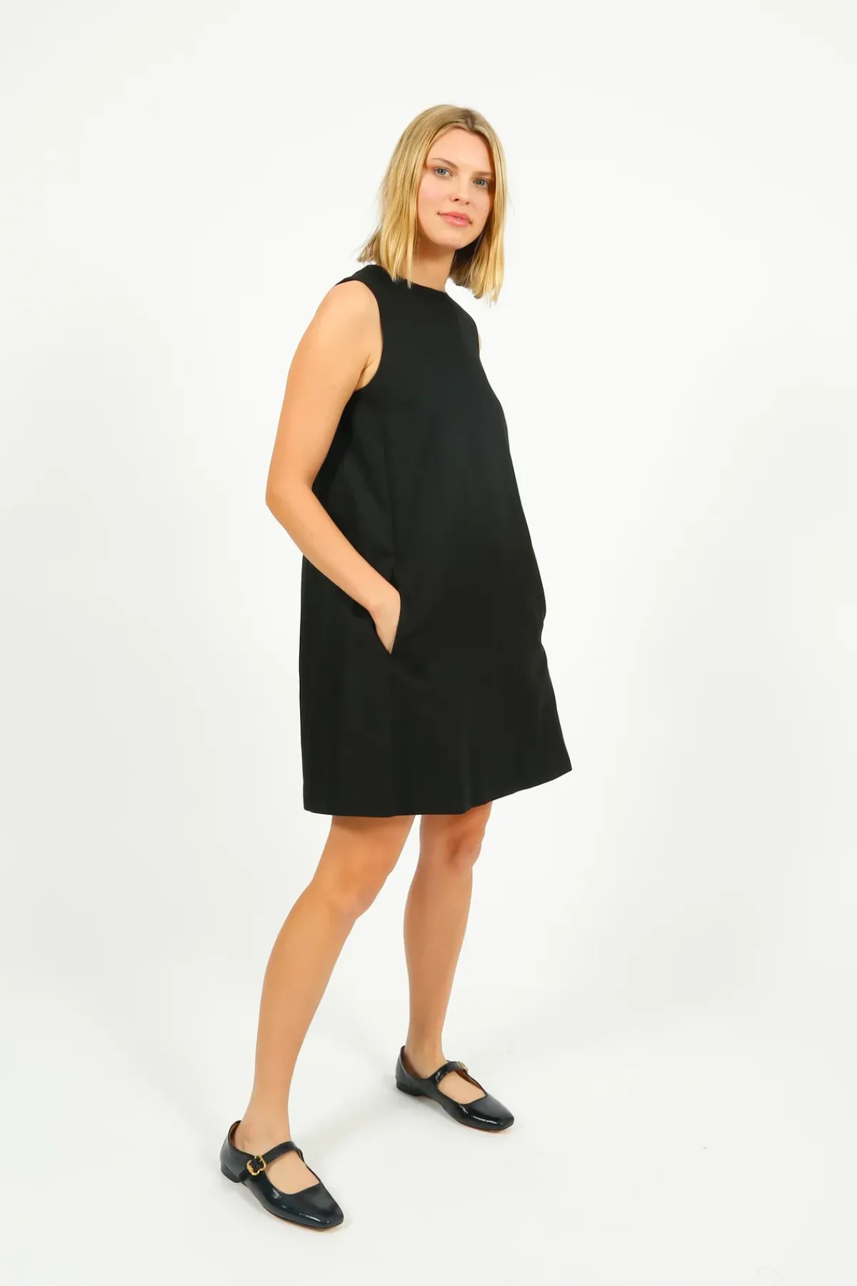 Weekend MaxMara MM Racer Dress in Black