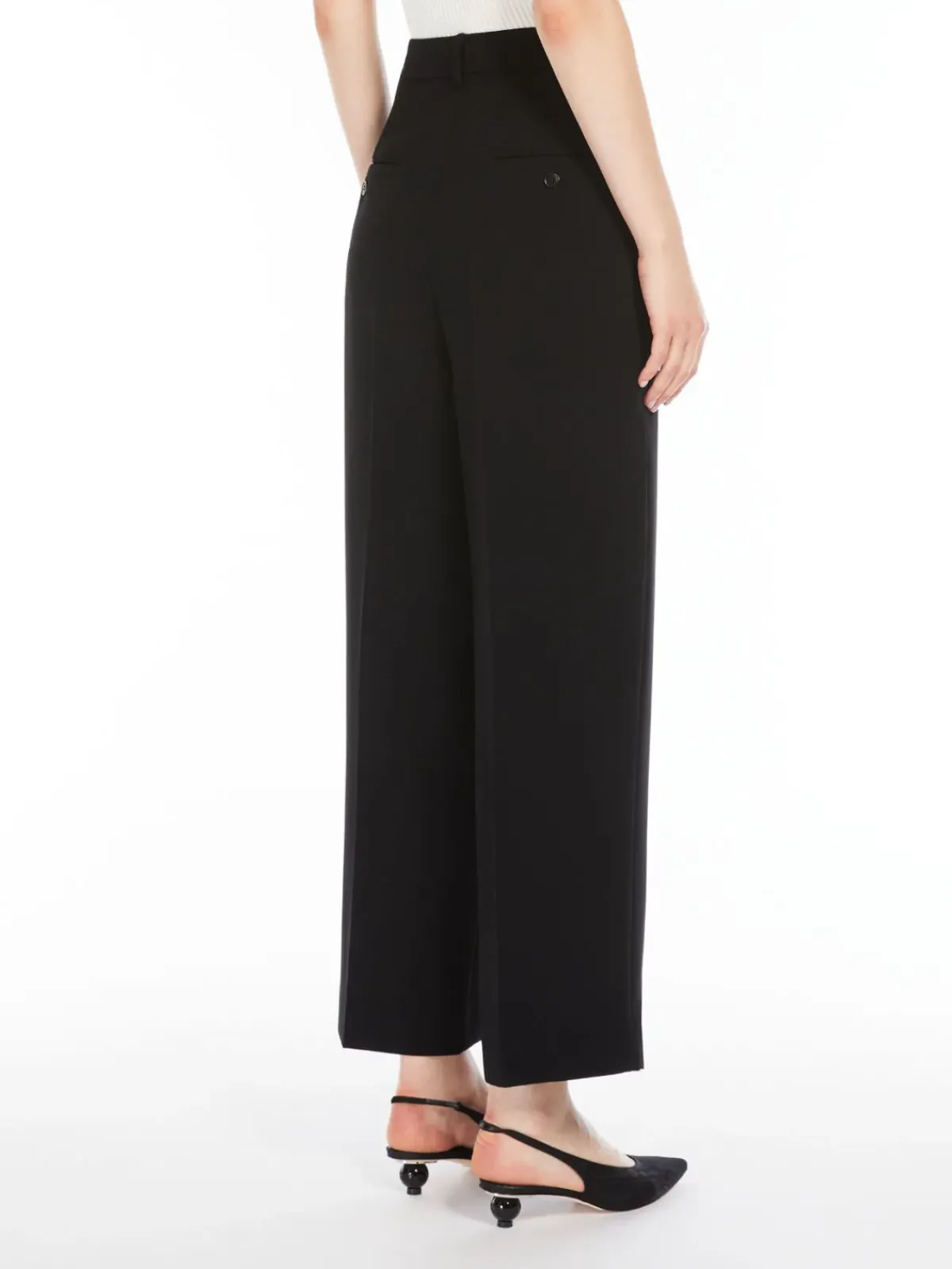 Weekend MaxMara MM Ronchi Trousers in Black