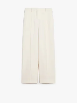 Weekend MaxMara MM Ronchi Trousers in Ecru