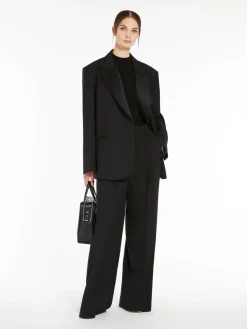 Weekend MaxMara MM Sava Tux Jacket in Black