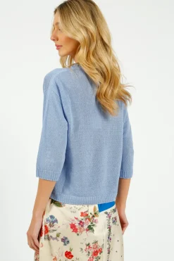 Weekend MaxMara MM Selz Knit in Sky