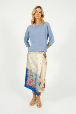 Weekend MaxMara MM Selz Knit in Sky