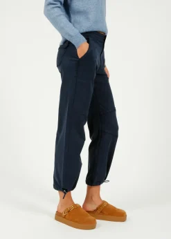 Paige Reid Jogger in Vintage Navy Seascape