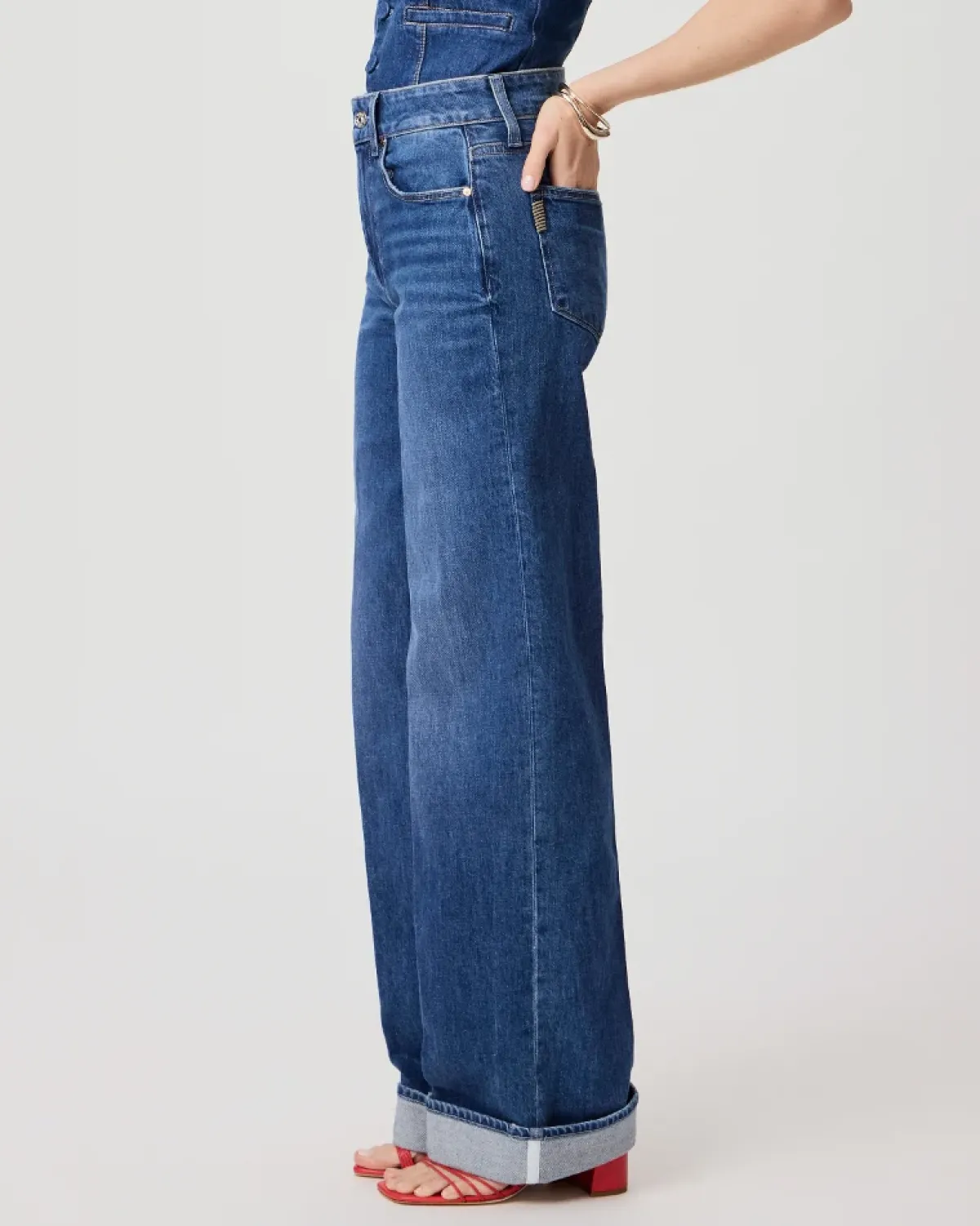 Paige Sasha Wide Cuff in Nadira