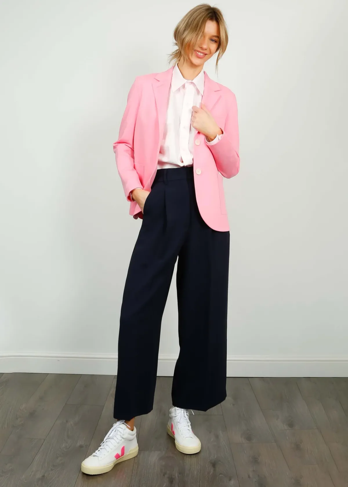PARK Cotton Shirt in Pink