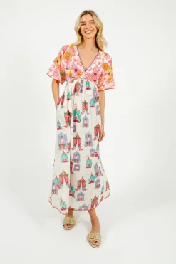 Place Du Soleil PDS 443 Tea Tents Mix Long Dress