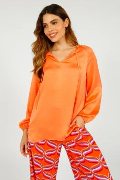 Primrose Park PP Fleur Top in Salmon