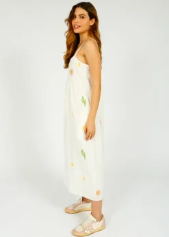 Primrose Park PP Robin Dress in Icons Emb White