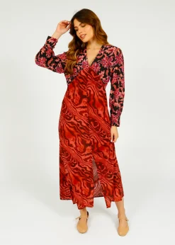 Primrose Park London PPL Opal Dress in Floral 04, Watercolour 03