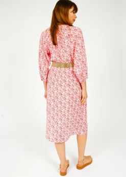 Primrose Park London PPL Zion Dress in Bahia 03 Red