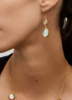 Pippa Small Jewellery PS Afghanistan Reflections of Beauty Nadia Mirror Drop Earrings