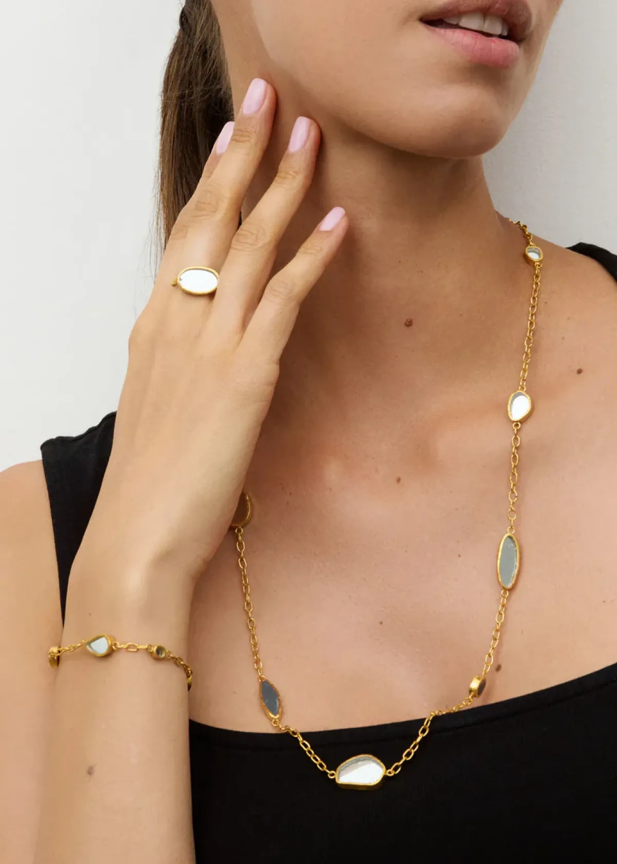 Pippa Small Jewellery PS Afghanistan Reflections of Beauty Nadia Mirror Necklace