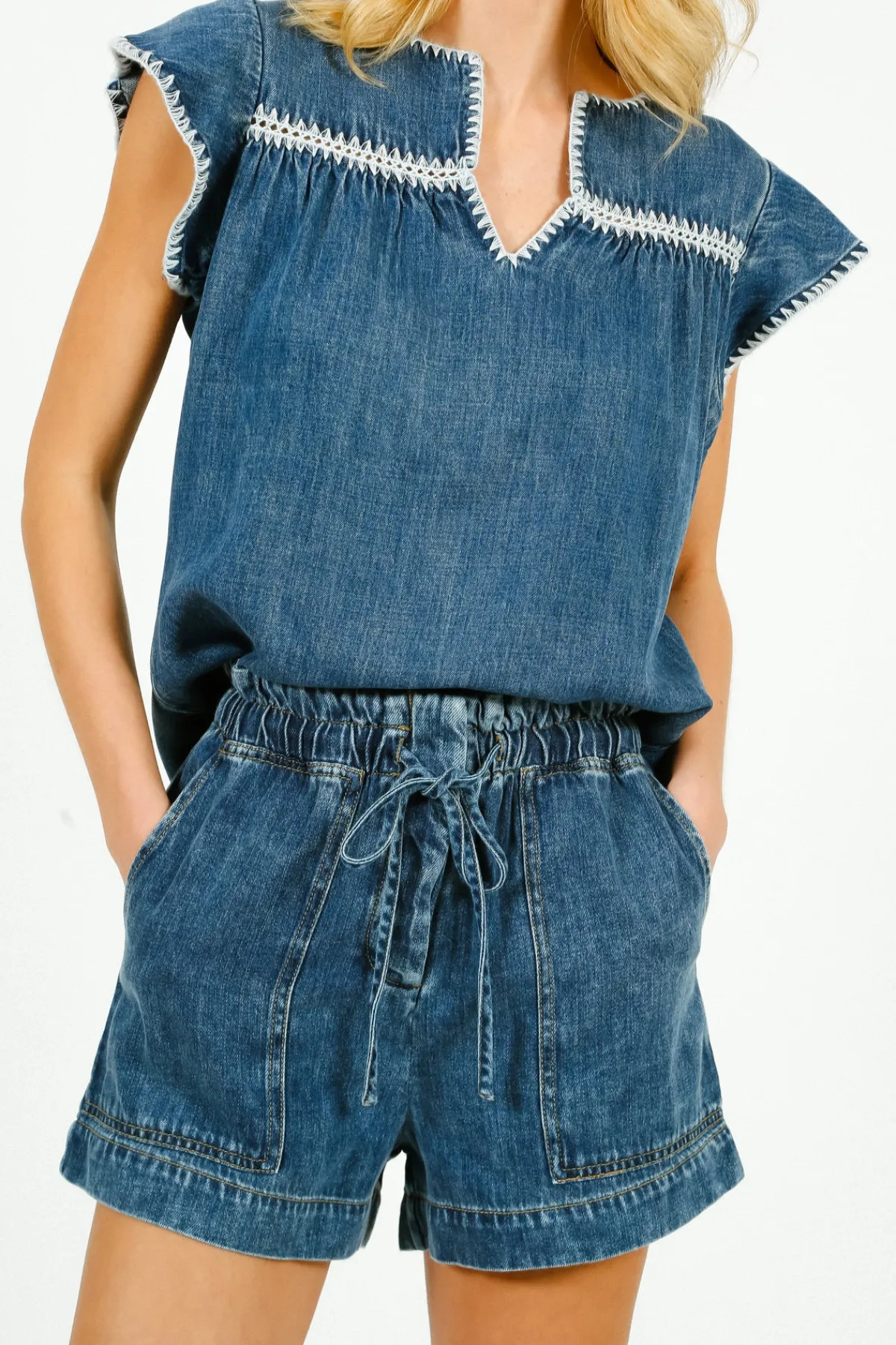 Rails Foster Shorts in Blue