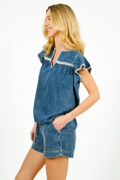 Rails Foster Shorts in Blue