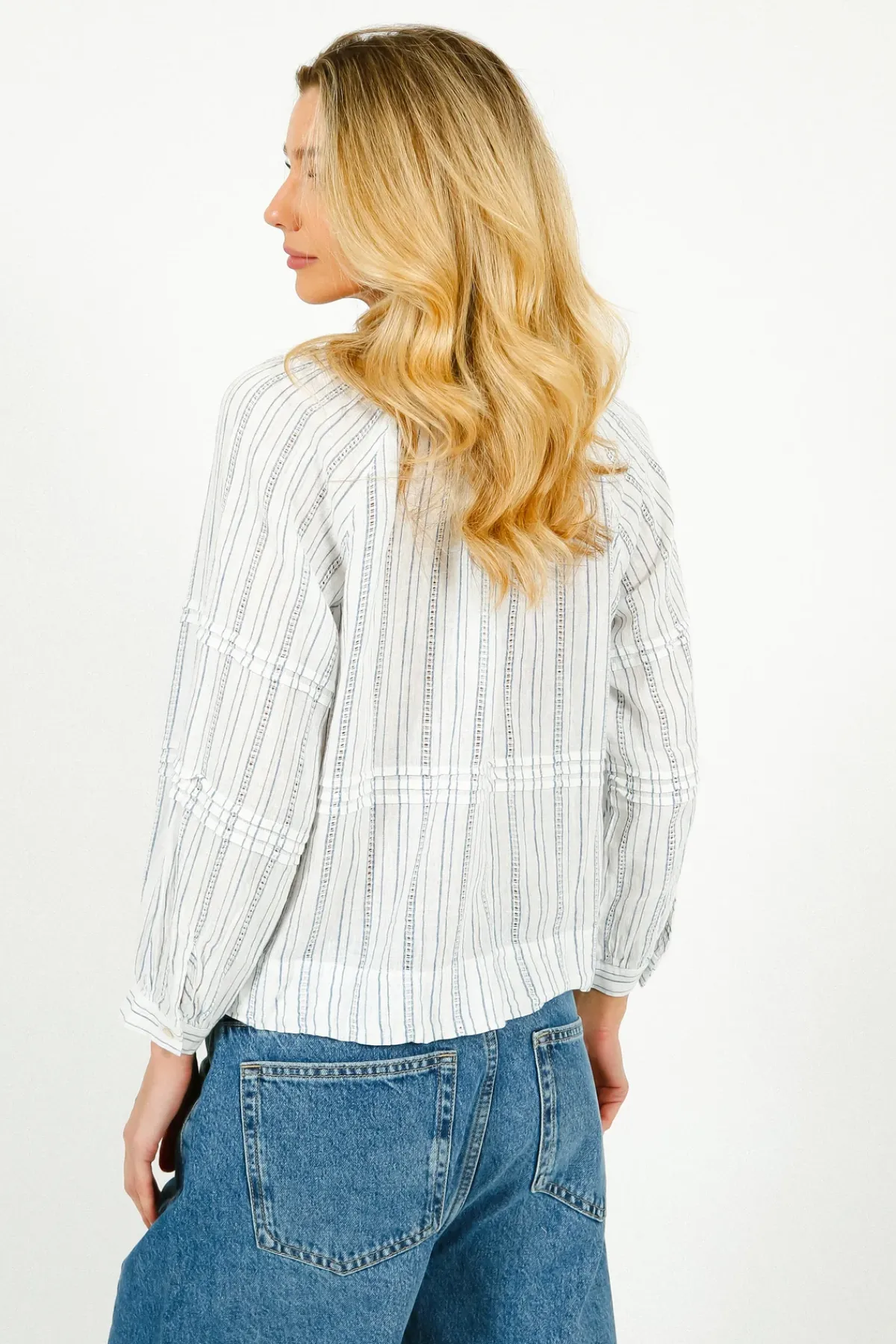 Rails Frances Blouse in Sonoma Stripe