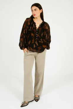 Rails Indi Blouse in Diffused Sandstone