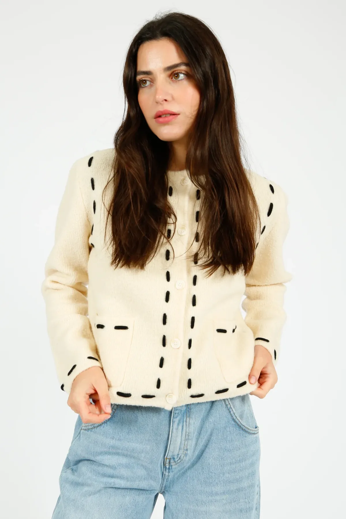 Rails Juliete Knit Cardigan in Ivory